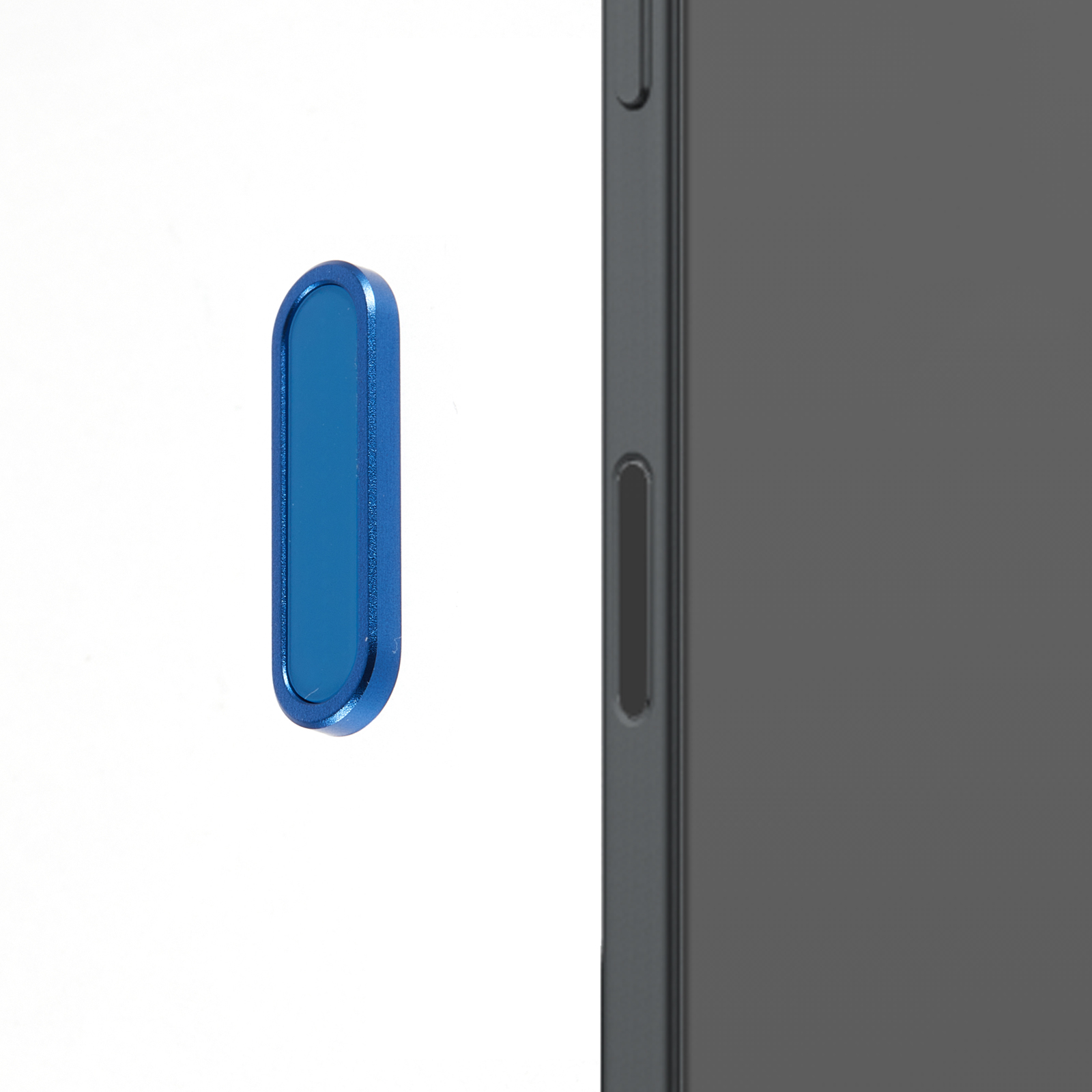 Camera Control Capture Button For iPhone 16 / 16 Plus / 16 Pro / 16 Pro Max Support Control Zoom Click Slide - Blue