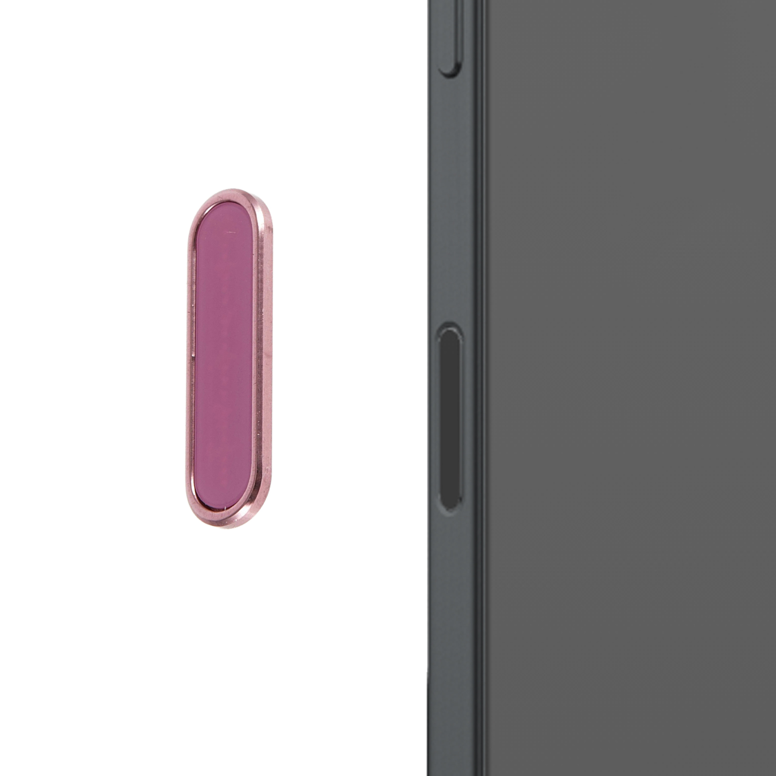 Camera Control Capture Button For iPhone 16 / 16 Plus / 16 Pro / 16 Pro Max Support Control Zoom Click Slide - Pink