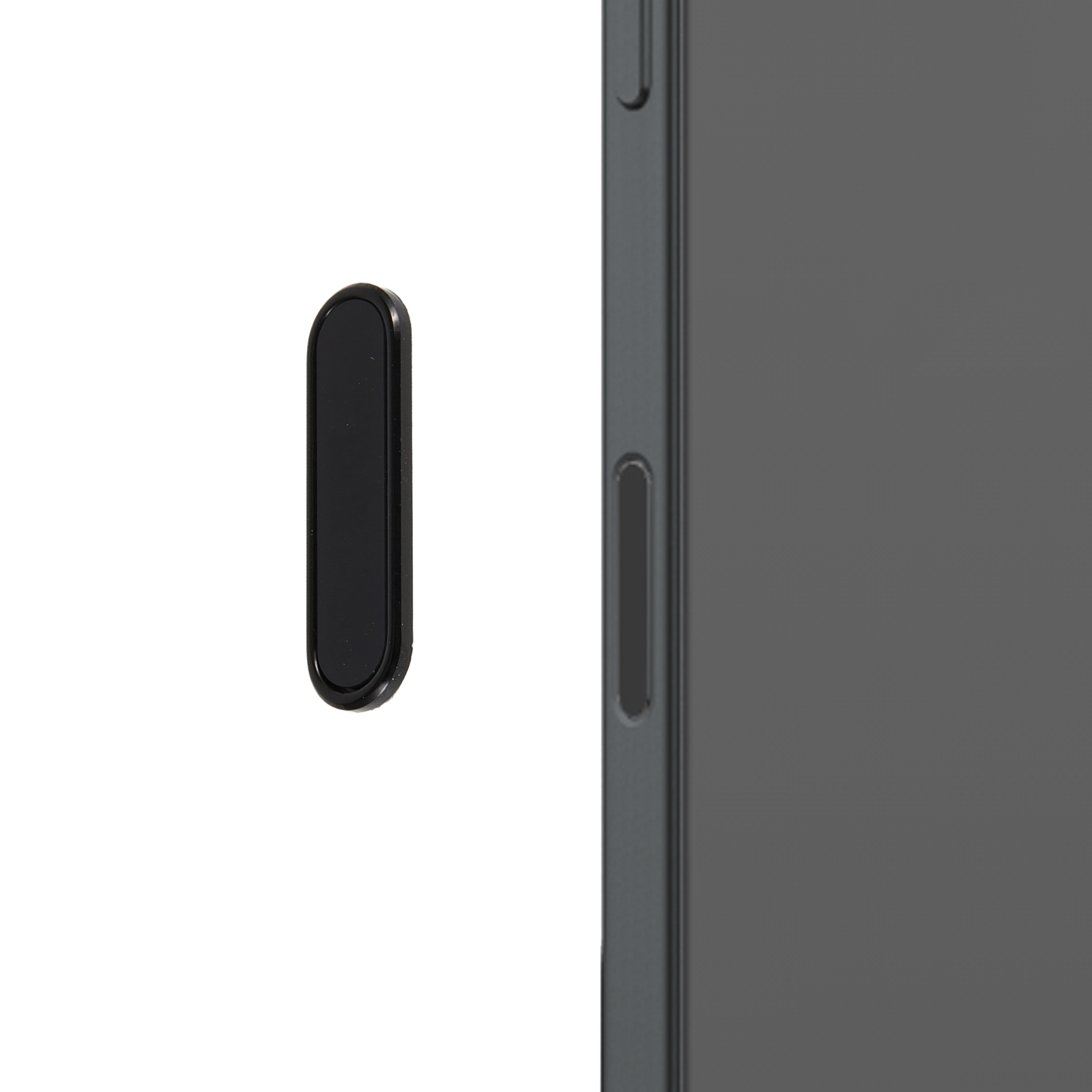 Camera Control Capture Button For iPhone 16 / 16 Plus / 16 Pro / 16 Pro Max Support Control Zoom Click Slide - Black