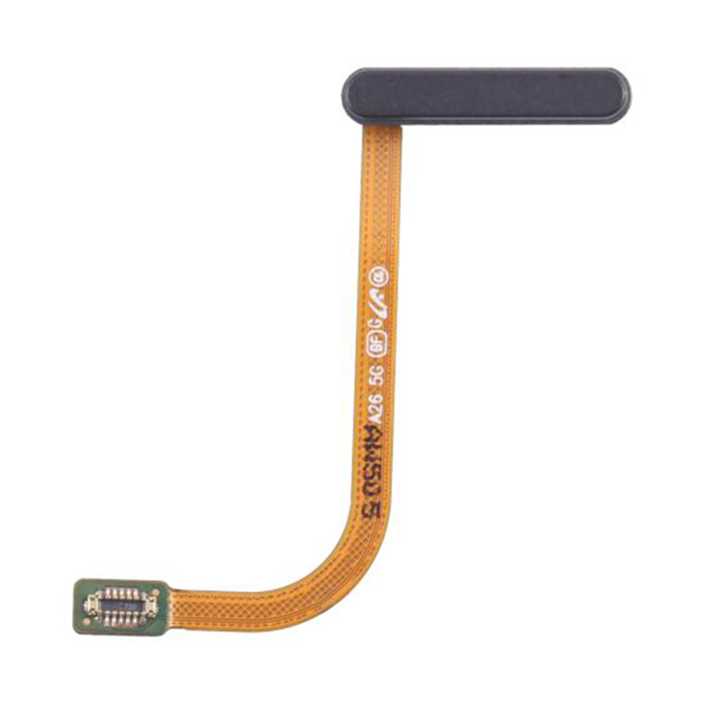 For Samsung Galaxy A26 5G A266 OEM Home Key Fingerprint Button Flex Cable Part (Without Logo) - Black