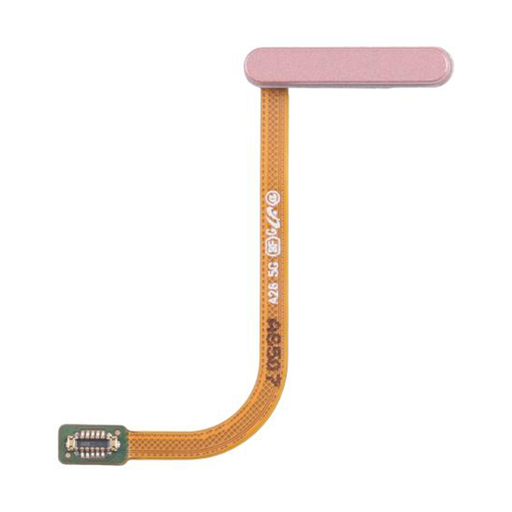 For Samsung Galaxy A26 5G A266 OEM Home Key Fingerprint Button Flex Cable Part (Without Logo) - Pink