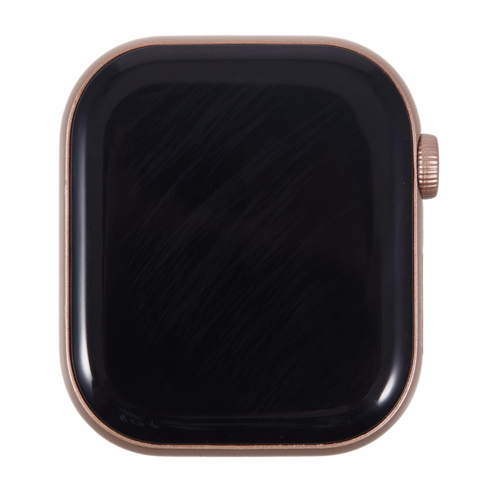 For Apple Watch Series 10 46mm Black Screen Fake Model Not Working Copy Faux Watch - Rose Gold