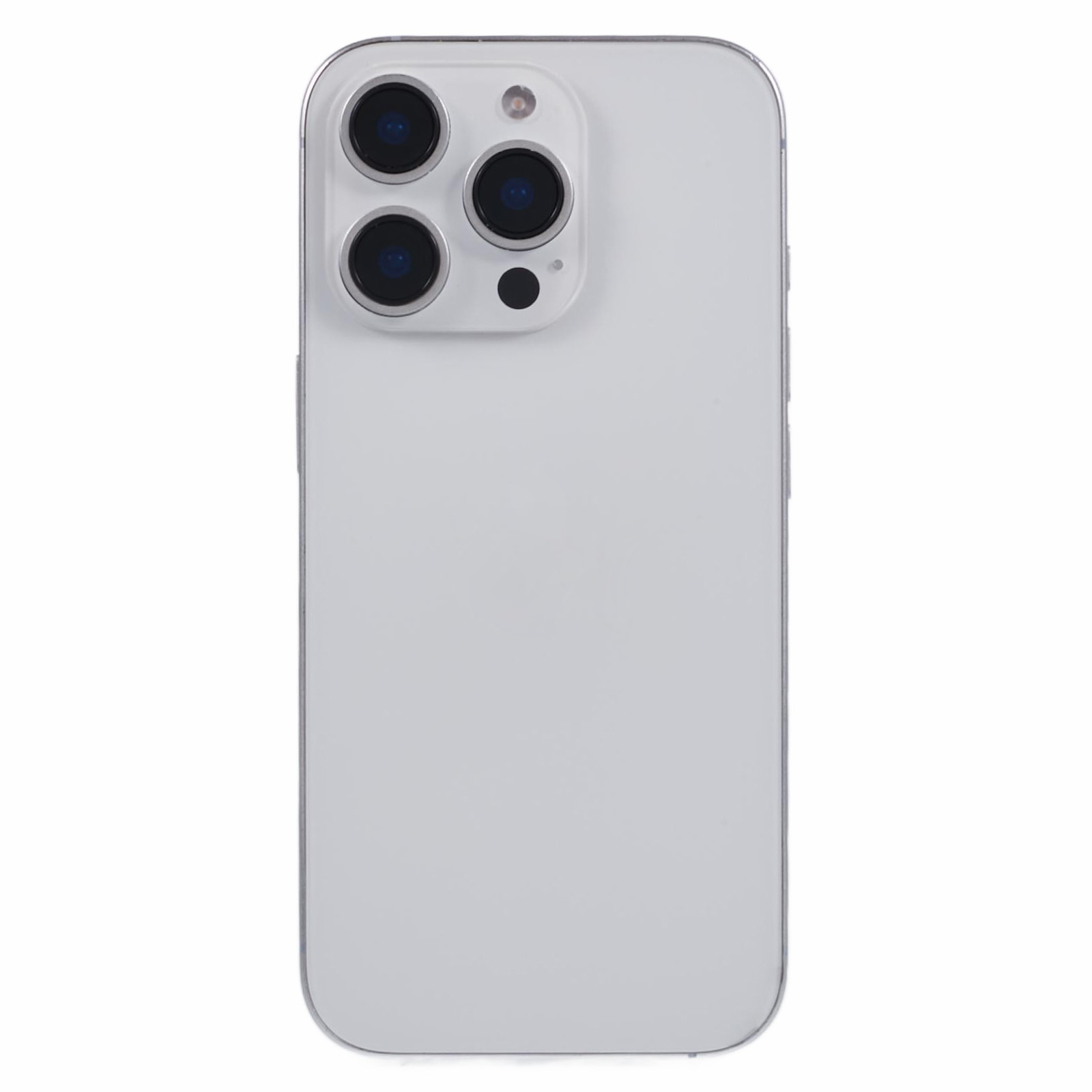 For iPhone 16 Pro Color Screen Dummy Phone Shooting Counter Display Toys (Without Logo) - White