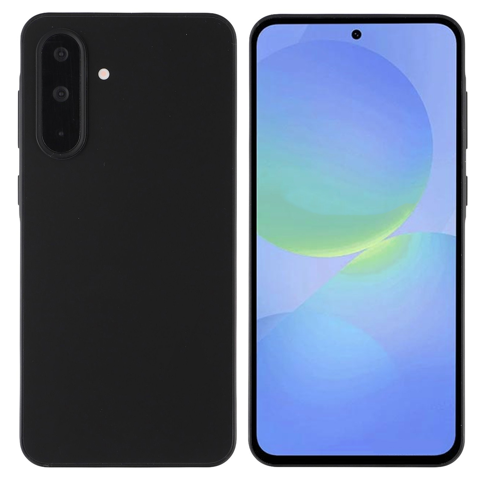 For Samsung Galaxy A36 5G Color Screen Dummy Phone Shooting Counter Display Toys (Without Logo) - Black