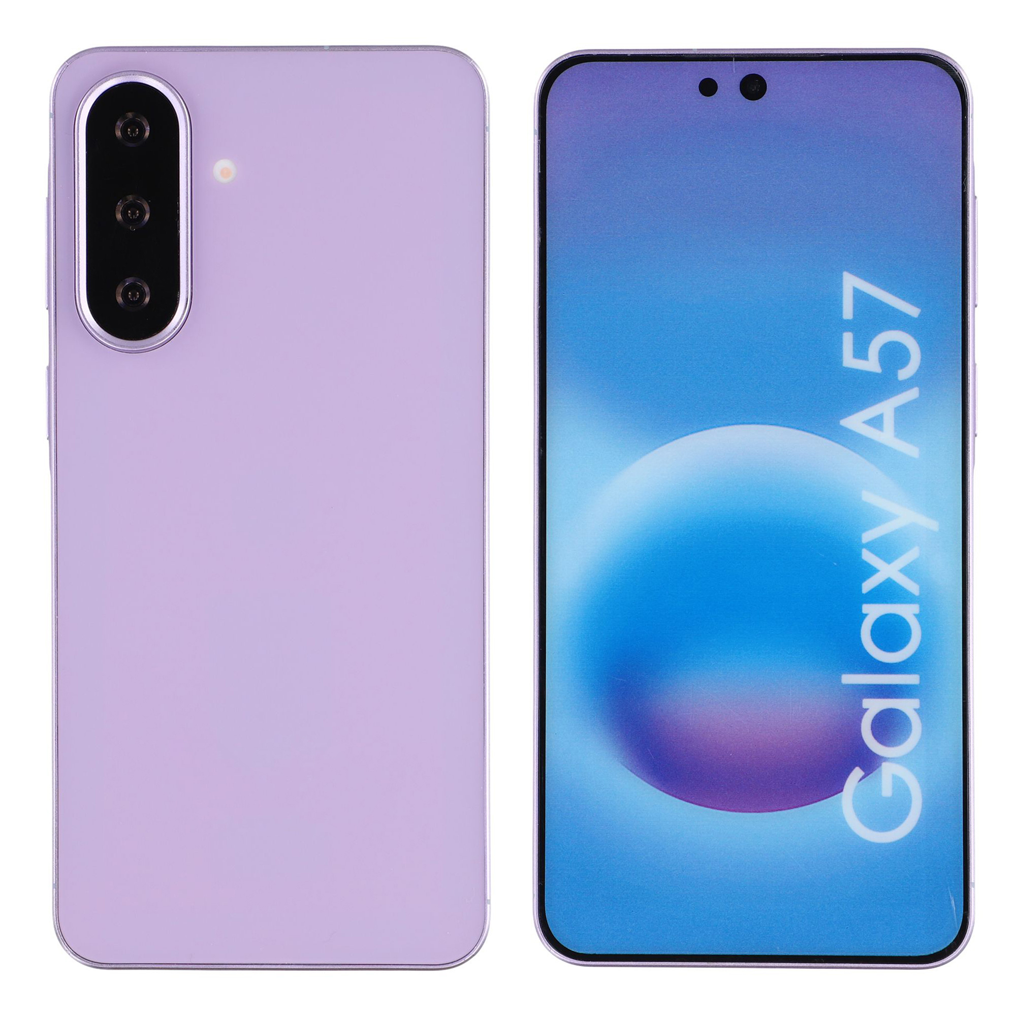 For Samsung Galaxy A57 5GColor Screen Dummy Phone Shooting Counter Display Toys (Without Logo) - Lilac