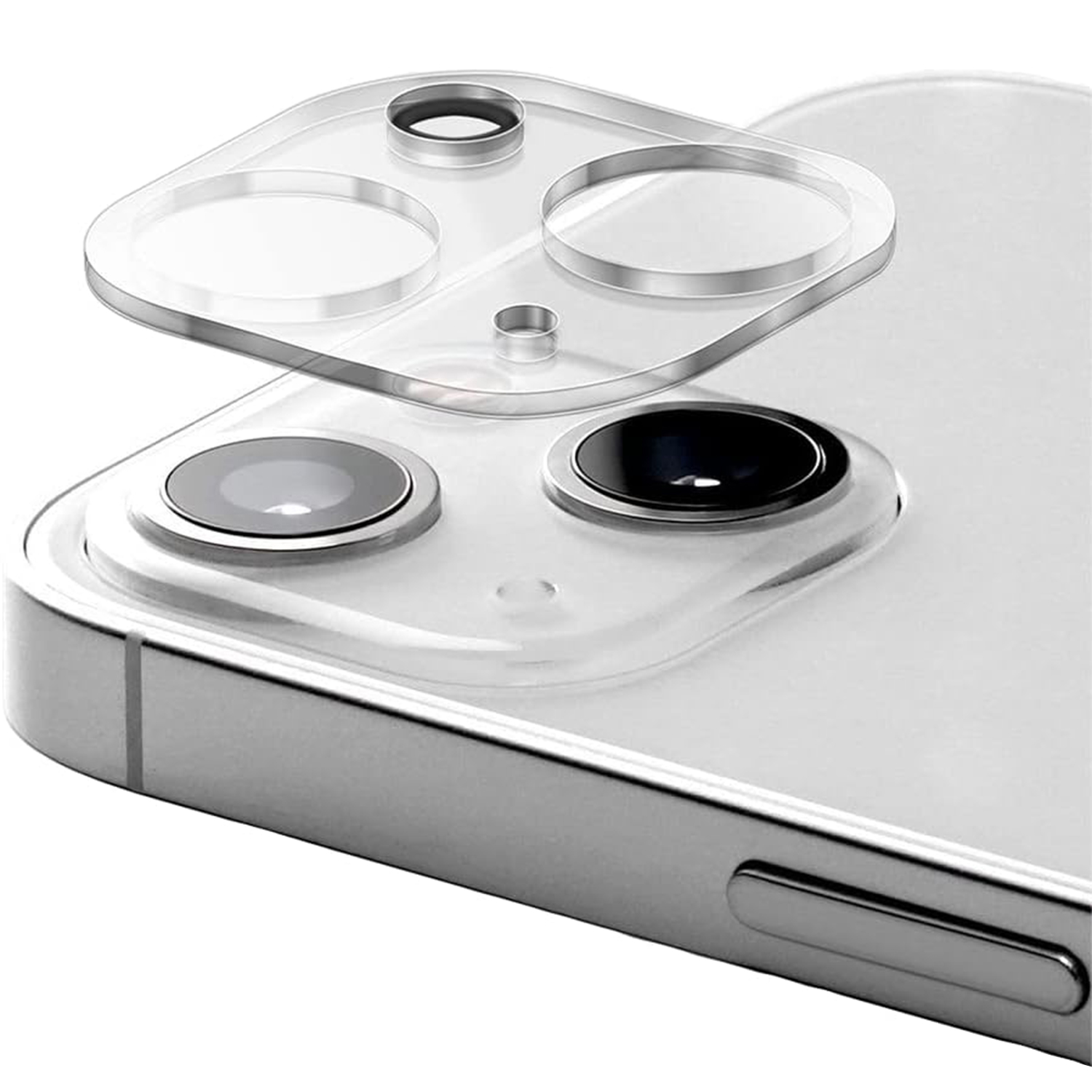 KALEBOL KLB-LPC001 For iPhone 13 / 13 mini One-Piece Phone Lens Film Clear Tempered Glass Lens Protector
