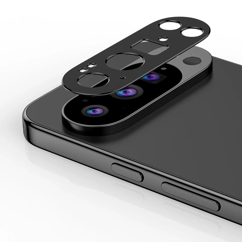 WANLONFENG For Google Pixel 10 Pro Metal Camera Lens Protector  LHJ Series Integrated Lens Film - Black