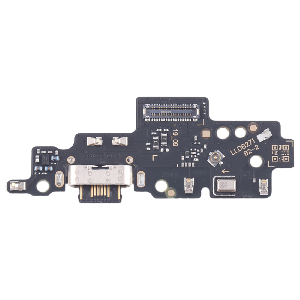 For Motorola Moto G Play (2024) 4G Dock Connector Charging Port Flex Cable Repair Part (Without Logo)
