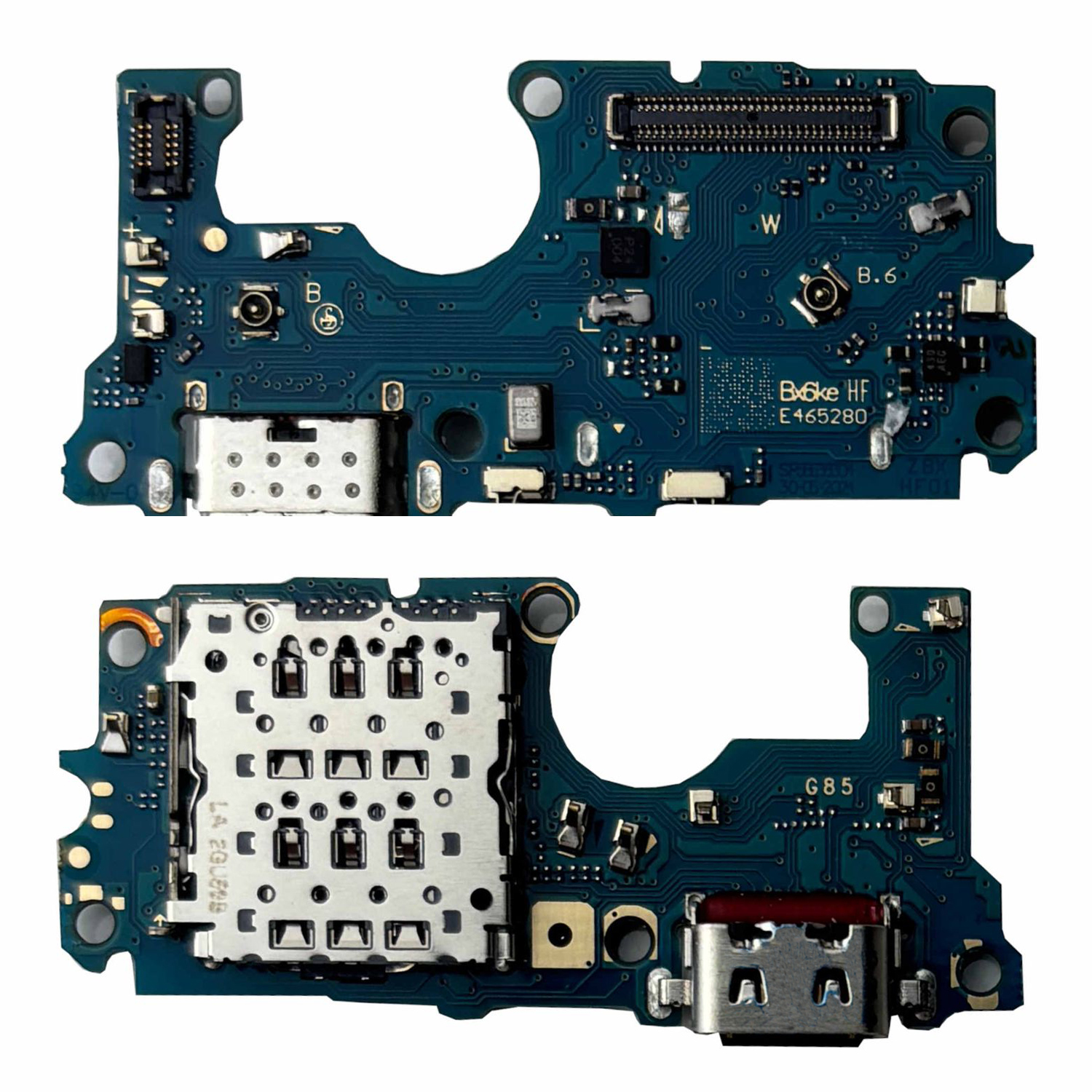 For Motorola Moto G85 5G XT2427-3 Dock Connector Charging Port Flex Cable Repair Part (Without Logo)