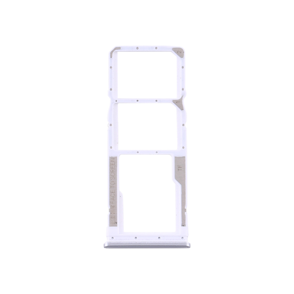 

OEM SIM + Micro SD -kartenschalenhalter Für Xiaomi Redmi Note 9s - Silber-, Xiaomi Redmi Note 9S 4G