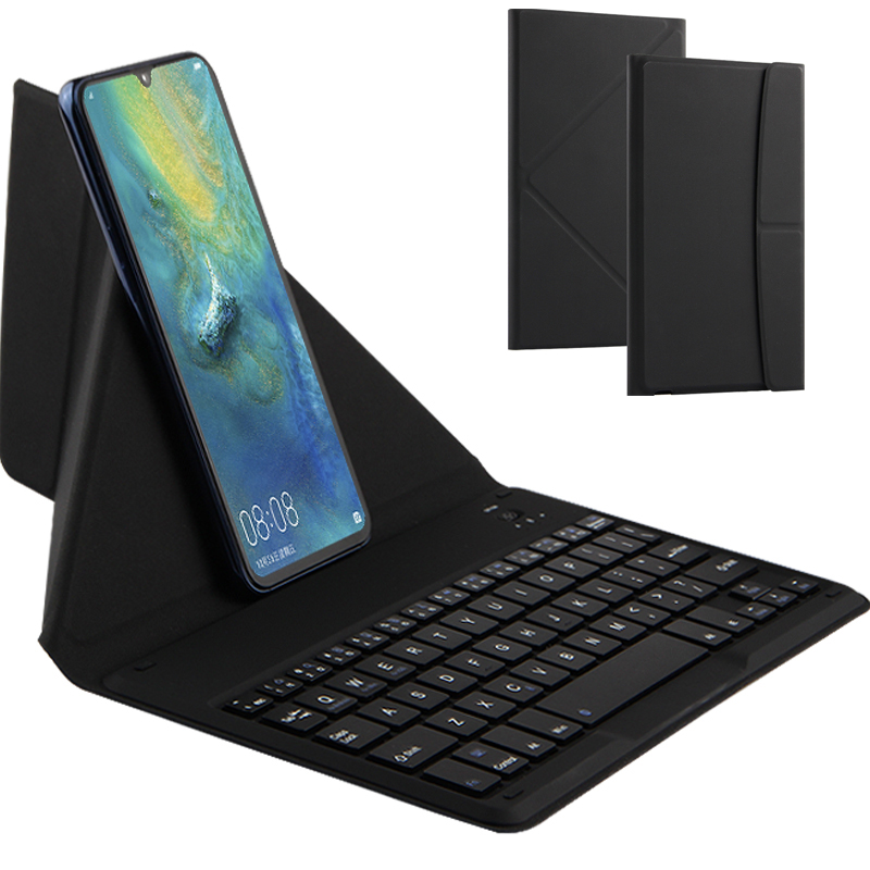 

Jiuyu Mini Deformation Wireless Bluetooth-Tastatur Für 20-Zoll-Phablet - Schwarz