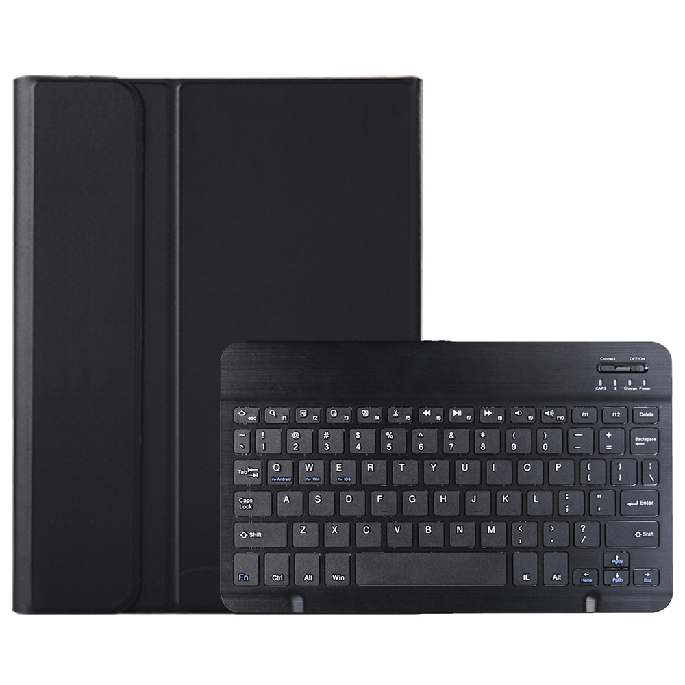 AM29 Leather Case for Lenovo Tab 10.1 (2025) / Zhaoyang K10C / S10 TB-311FU / XC TBF1 2025 Bluetooth-Compatible Keyboard - Black