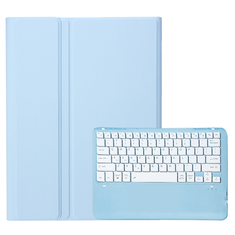 

A910b Für Samsung Galaxy Tab S9 Ultra X910 / X916b / X918U Abnehmbarer Bluetooth -tastatur -hülle Bleistiftschlitz -schutz Tablet -hülle - Baby Blau, Galaxy Tab S9 Ultra