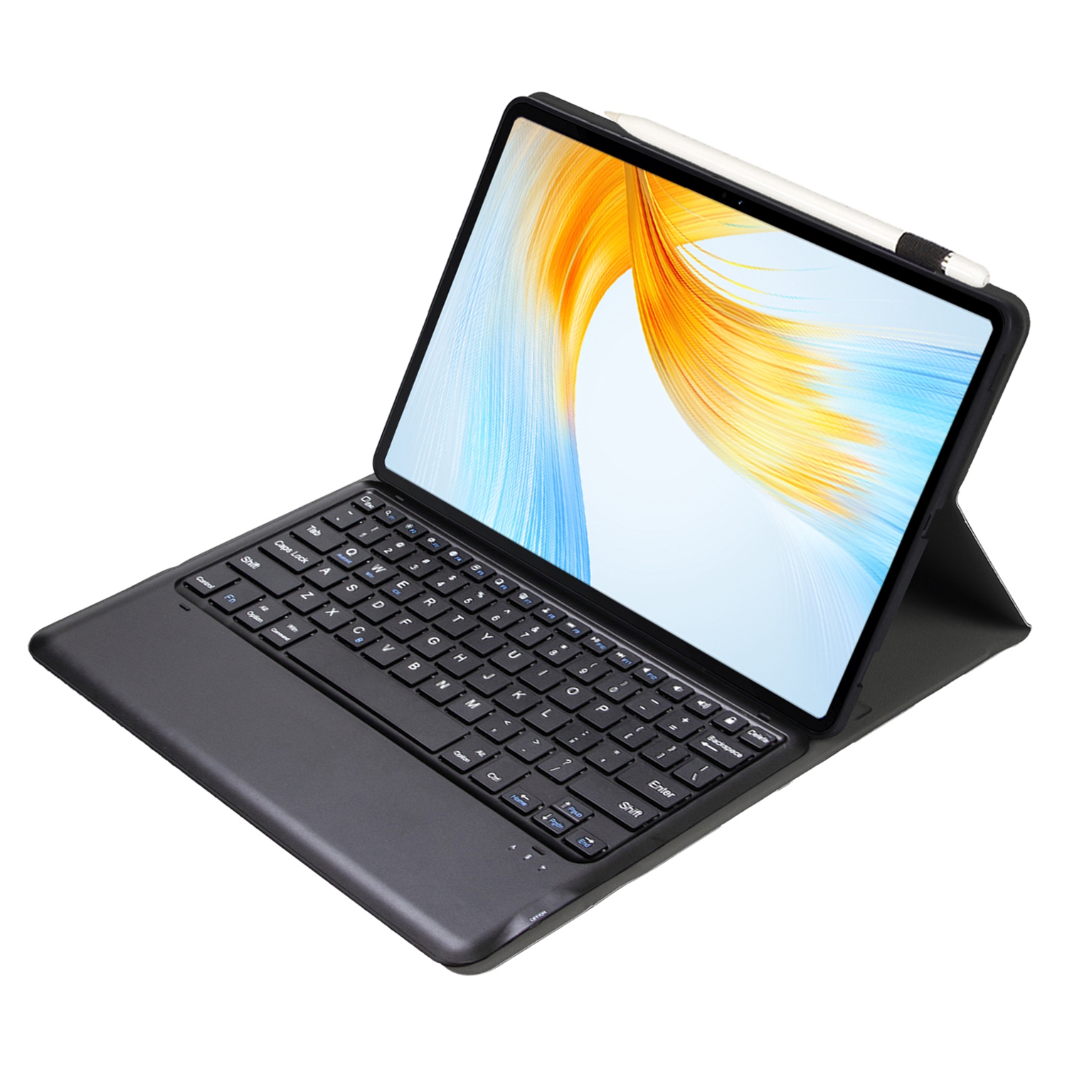 

AH16 Für Honor MagicPad 13 Abnehmbarer Bluetooth-tastatur Smart Case Stand Ultra-slim Tablet Cover - Schwarz, Honor MagicPad 13