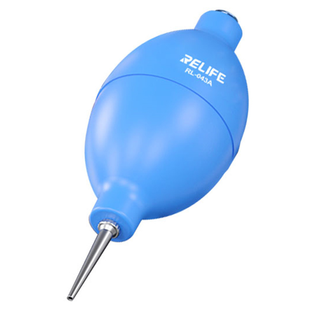 RELIFE RL-043A Dust Cleaner Air Blower Ball 2-in-1 Dust Blower for Phone Repairing Cleaning - Blue