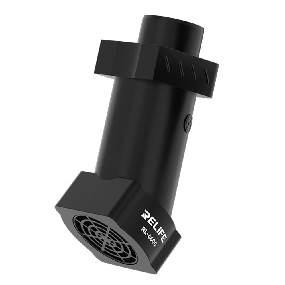 RELIFE RL-6600 Microscope Smoke Extractor 8500R / Min Three-Speed Adjustment Powerful Airflow Smoker - Black