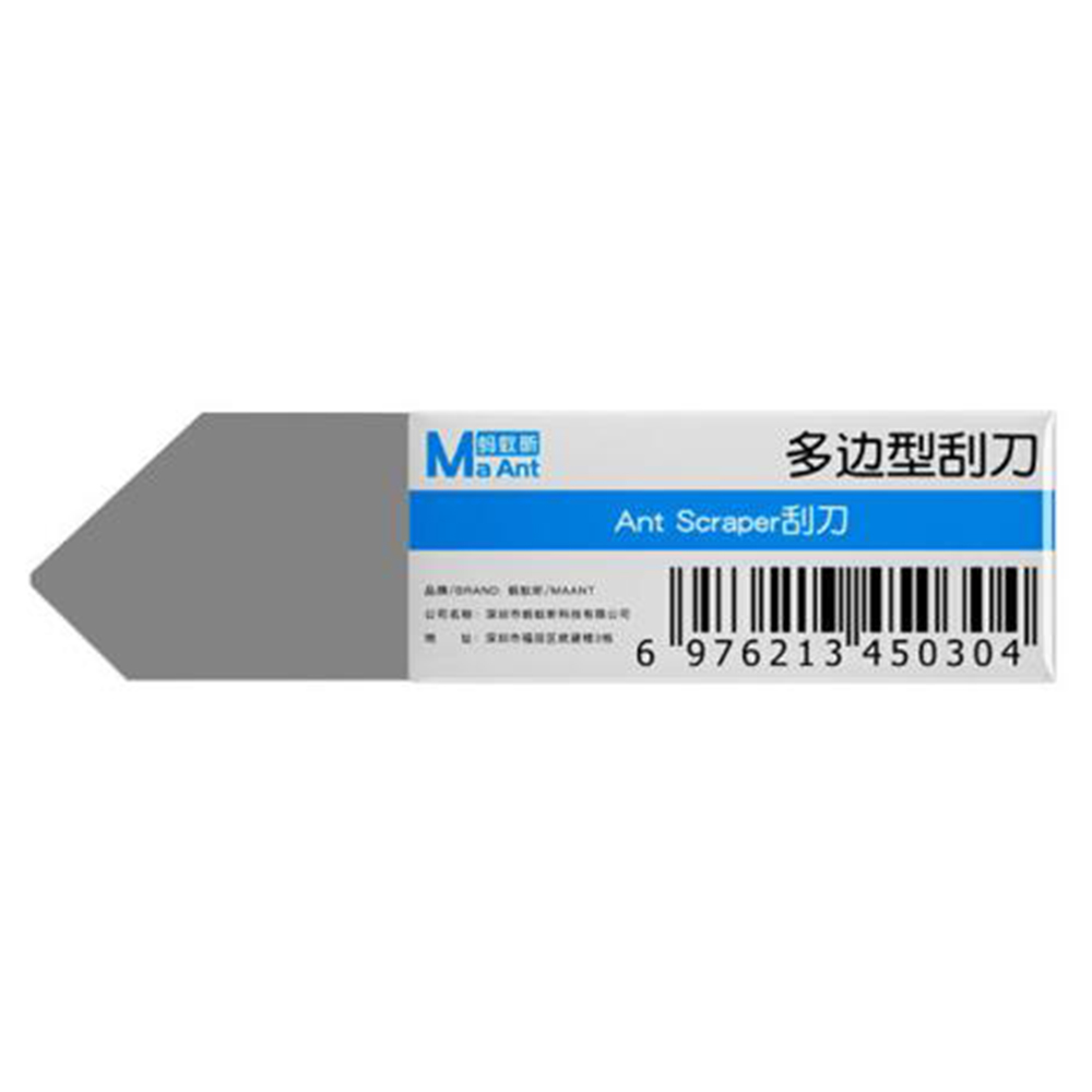 MAANT Multifunctional Stainless Steel Scraper Solder Removal Tool Flexible Non-Magnetic Laser Cut Precision