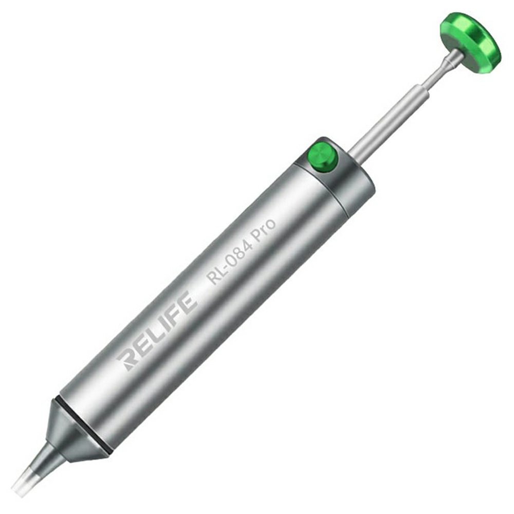 RELIFE RL-084 Pro Aluminum Alloy Desoldering Gun Strong Suction Automatic Rebound for Electronics Repair