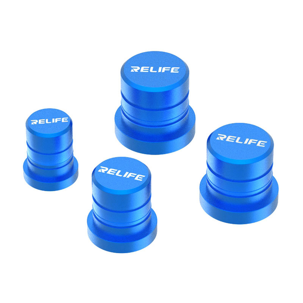 RELIFE RL-099 4Pcs / Set Blue Light Protective Cover for Cell Phone Camera Lens Magnetic Metal Protector Cap