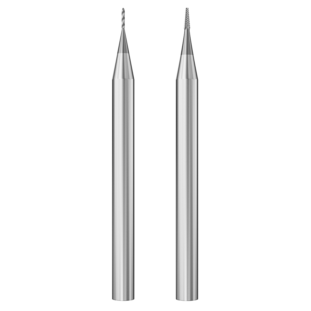 LUOWEI LW-331 2Pcs / Set High Hardness Non Magnetic Slip Tooth Drill Bit Set for Sliding Screw Quick Removal