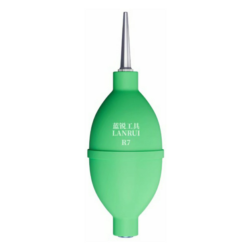 LANRUI R7 Dust Blower Ball Manual Rubber Air Blower for Camera Phone Electronics Cleaning - Green