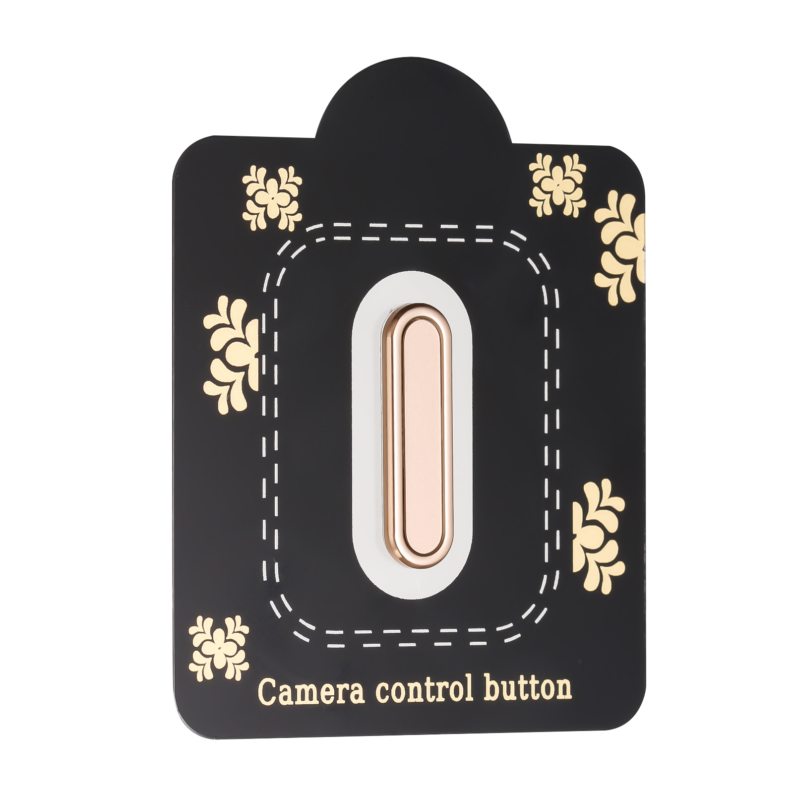 Camera Control Button For iPhone 16 / 16 Plus / 16 Pro / 16 Pro Max Sensitive Smart Control Capture Button Protector - Desert Gold