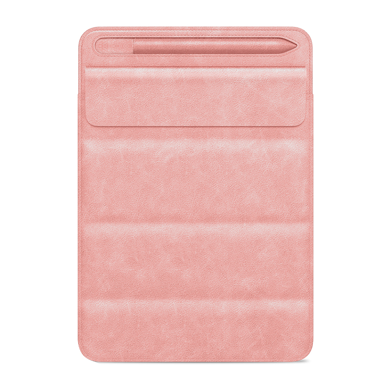 

A08 Für Ipad 9.7 / 10.2 / 10.5 / 11-zoll-tragbare Pu-lederhülle-tablet-stillstandsbeutel Mit Stiftschlitz - Rosa, iPad Pro 11 (2022)