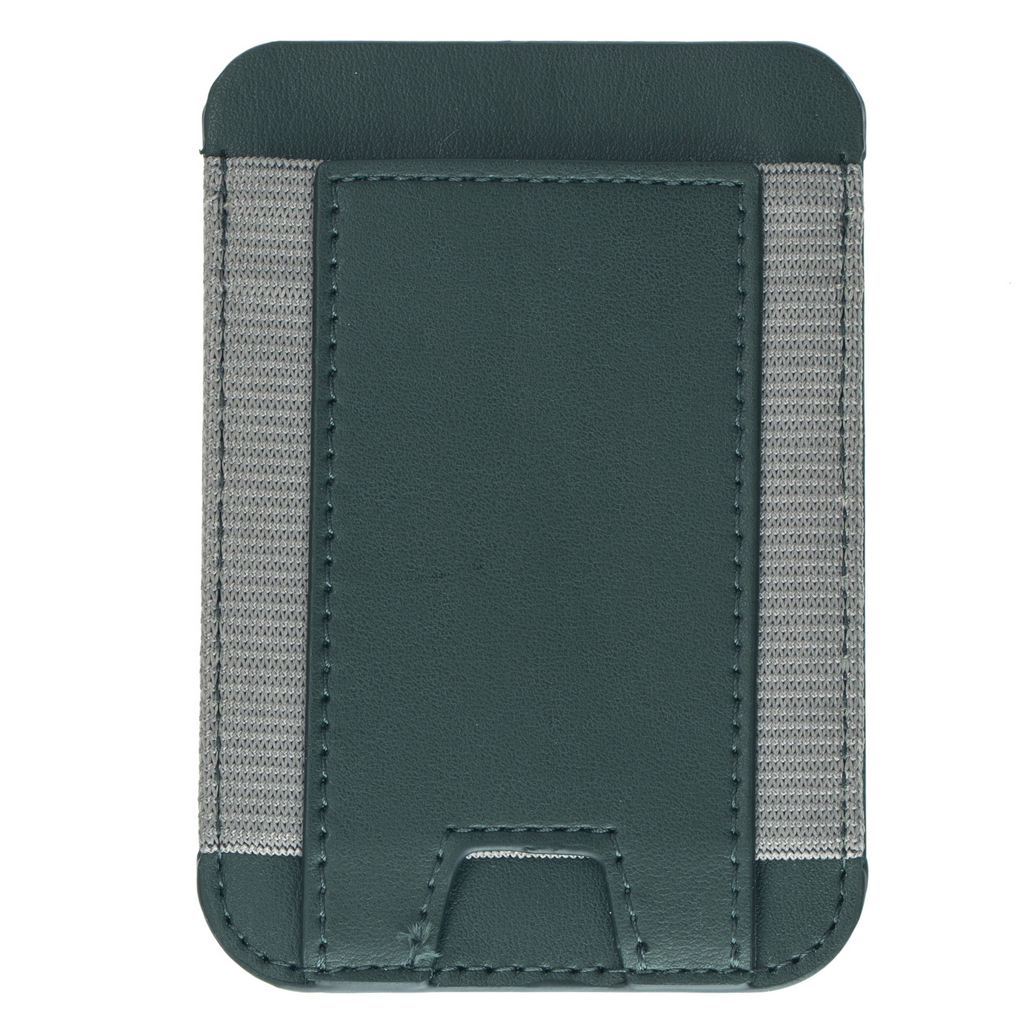 

Dehnbarer Magnetkartenhalter Für Das Iphone 14/13/12 Serie PU Leather Card Cash Bud Bag - Schwarzgrün, iPhone 14 Pro Max