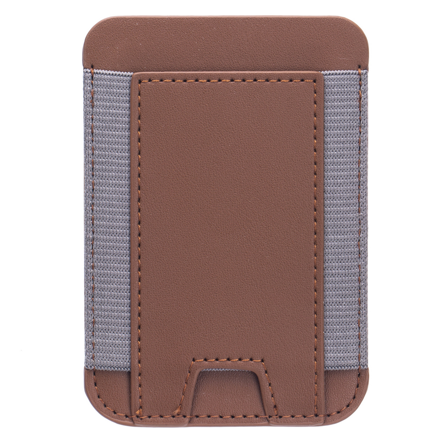 

Dehnbarer Magnetkartenhalter Für Das Iphone 14/13/12 Serie PU Leather Card Cash Bud Bag - Dunkelbraun, iPhone 14 Pro Max