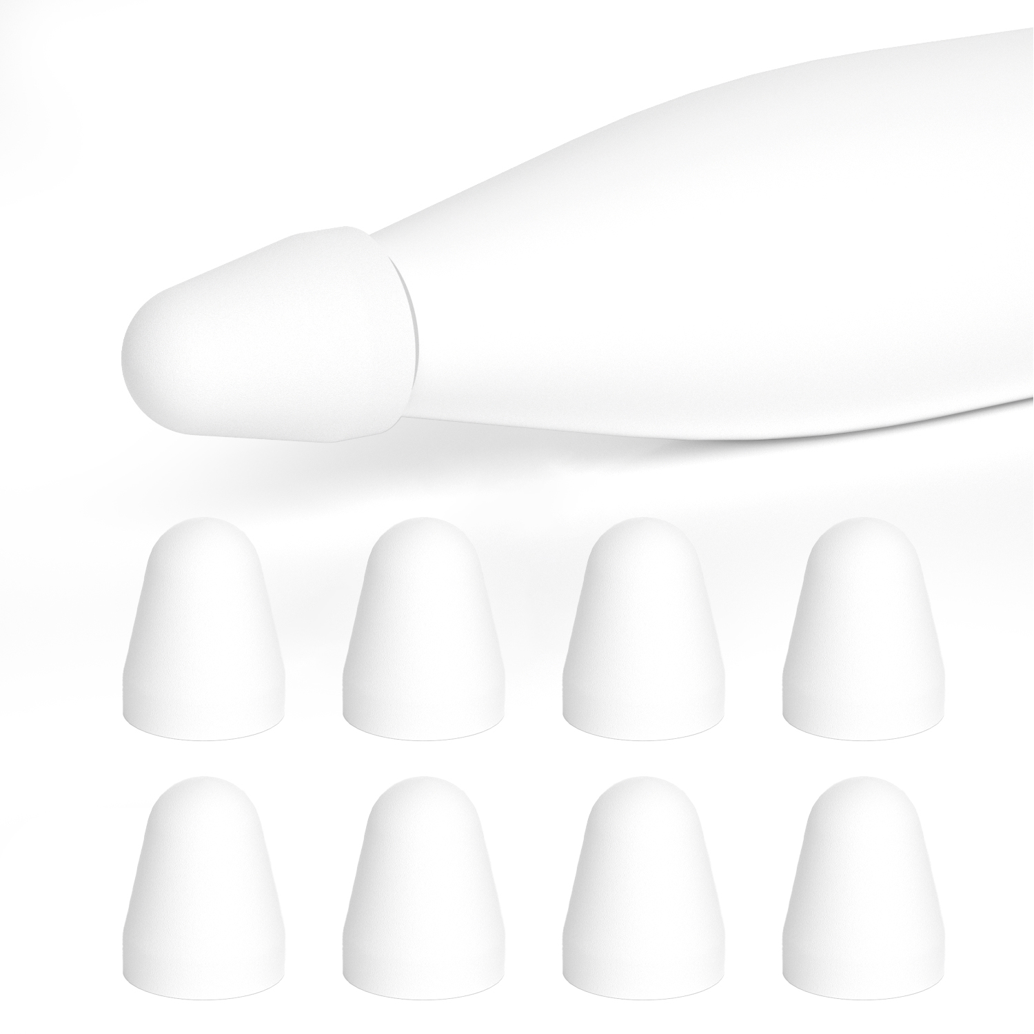 

8pcs / Set Stylus Pen Nib -abdeckung Für Den Xiaomi Smart Pen (Gen 2), TPU -stift -tipphülle - Weiss, Xiaomi Smart Pen (Gen 2)