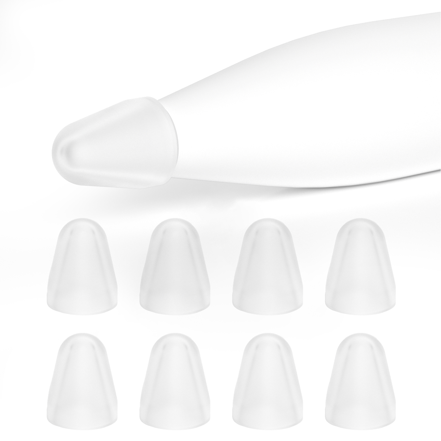 

8pcs / Set Stylus Pen Nib -abdeckung Für Den Xiaomi Smart Pen (Gen 2), TPU -stift -tipphülle - Transparent, Xiaomi Smart Pen (Gen 2)