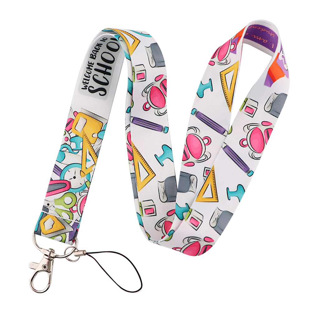 

Briefpapiermuster Mobiltelefon Nylon Lanyard Mobiltelefonname Tag Badge Anti-lost-nackengurt, Universal