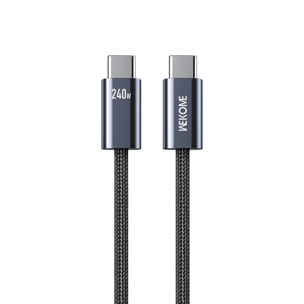 WEKOME WDC-23 Type-C to Type-C Cable 240W Fast Charging Line 480Mbps Data Transfer Cord