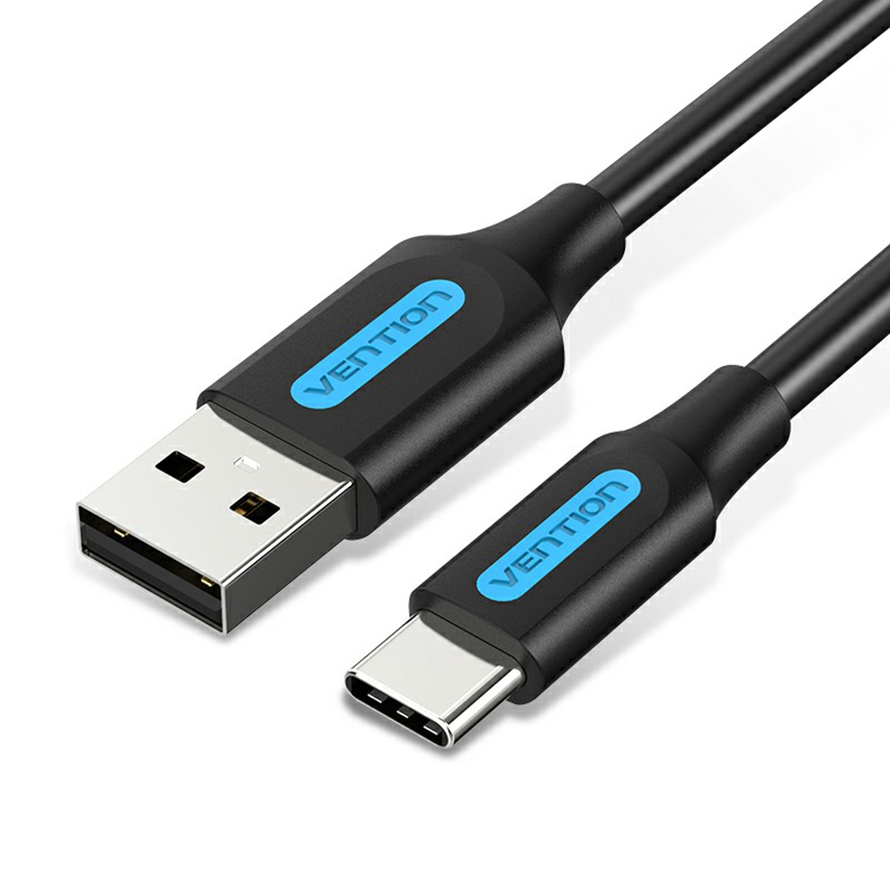 VENTION COKBG 1.5m USB-A 2.0 Male to USB C Male 3A 60W Fast Charging Wire High Speed Data Cable