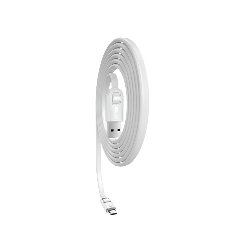 

JOYROOM S-1030M1 Jiangxin Серии С-типа 3A Плоский Кабель Данных Для HUAWEI Самсунга Xiaomi И Т.д. - Белый, iPhone 12 mini