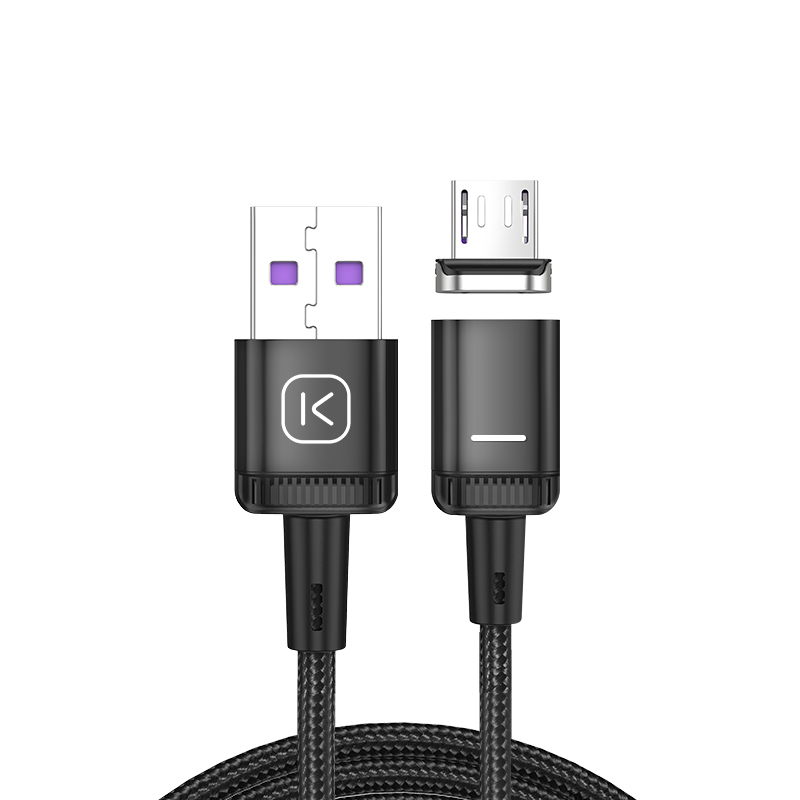 

Kuulai Сильный Магнитный Micro USB Кабель Зарядки Кабеля Кабеля 3A Быстрый Кабель Для Зарядки, 2m - Чернить, Universal