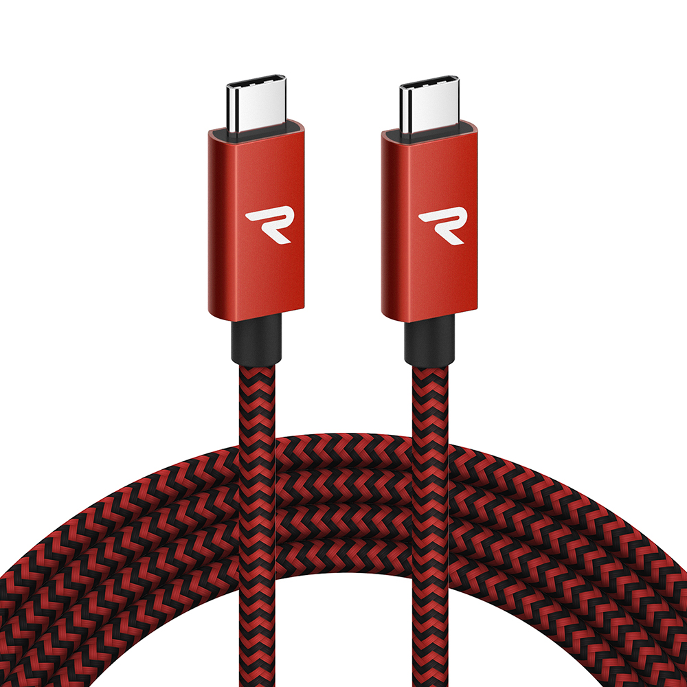 

Rampow RAD05 100W USB3.2 Gen2x2 Usb-c-c до USB-C Зарядка. - Красный/черный, Universal