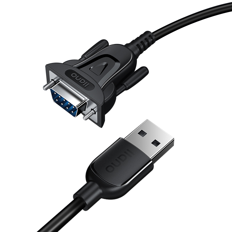 

LLANO LCS3020B 2m USB an Serienadapter USB Männlich an Weibliches RS232 Serienwandlerkabel