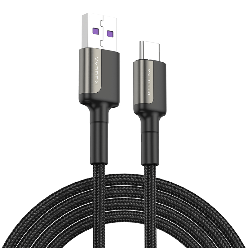 

KUULAA KL-X33-C Для Samsung Xiaomi USB Type C Cable 3A Быстрый Зарядки Кабель Данных 0,5 М, Universal