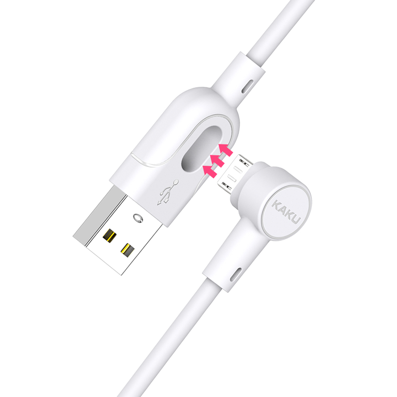 

Kakusiga KSC-374 Youshang Series 1m 3.2A Micro-usb-kabel Für Handy Tragbare Schnelle Ladedatenkabel - Weiss, Universal