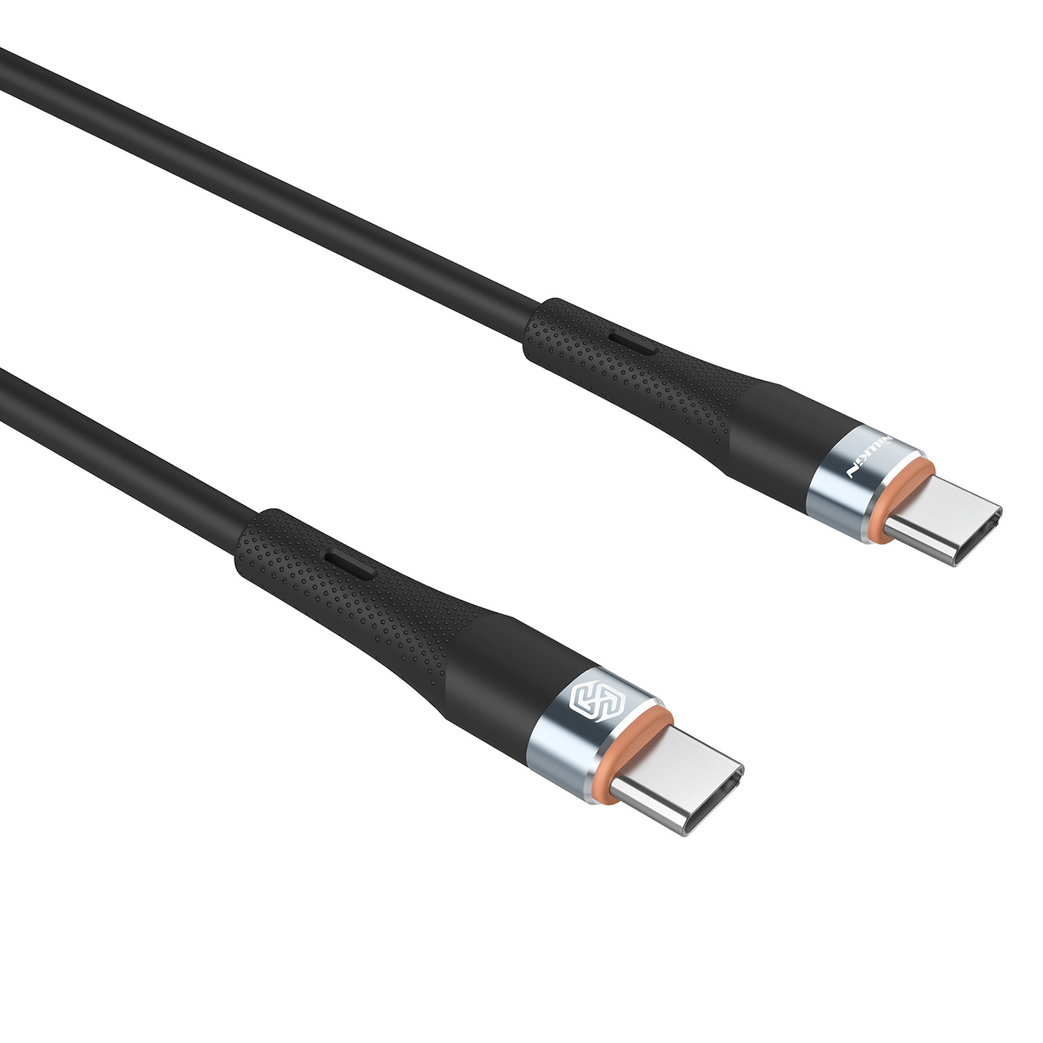 

NILLKIN 1,2m Typ-c Zum Typ-c PD 60W Schnelles Ladekabel Flüssiges Silikon Unterstützt Das Datenübertragungskabel - Schwarz, Universal