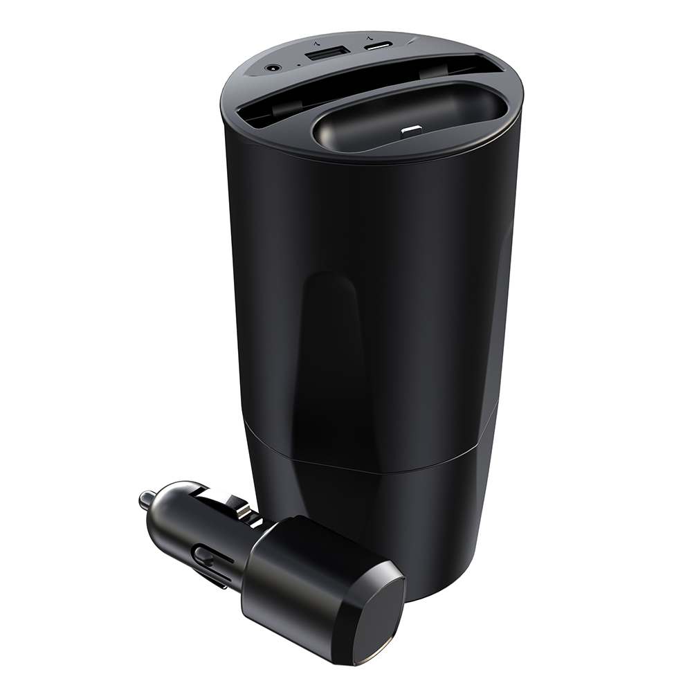 

X13A 15W Auto Wireless Ladebecher 4-in-1-ladegerät Tragbares Handy-ohrhörer Fast Ladegerät, Universal