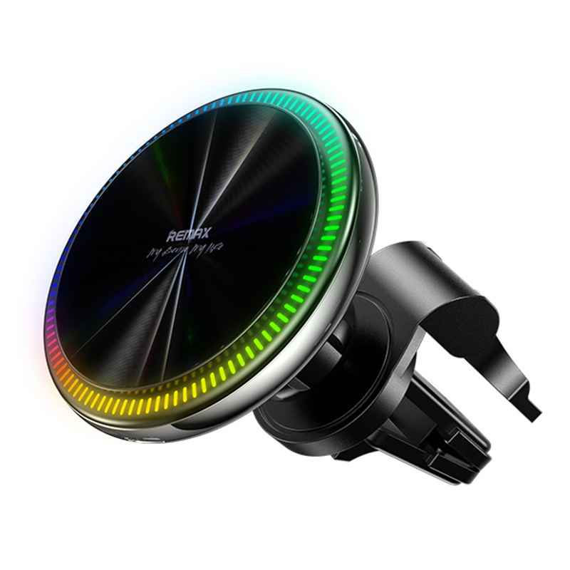 

REMAX RM-C19 Rambo-serie 15W Streaming Smart Magnetic Wireless Car Ladegerät Air Entlüftung Handy Ladegerät, Universal