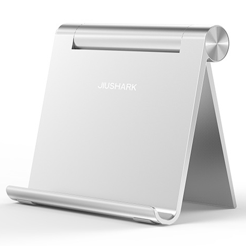 JIUSHARK JC-3PLUS Aluminum Alloy Tablet Stand Holder Desktop Mount Cell Phone Display Stand