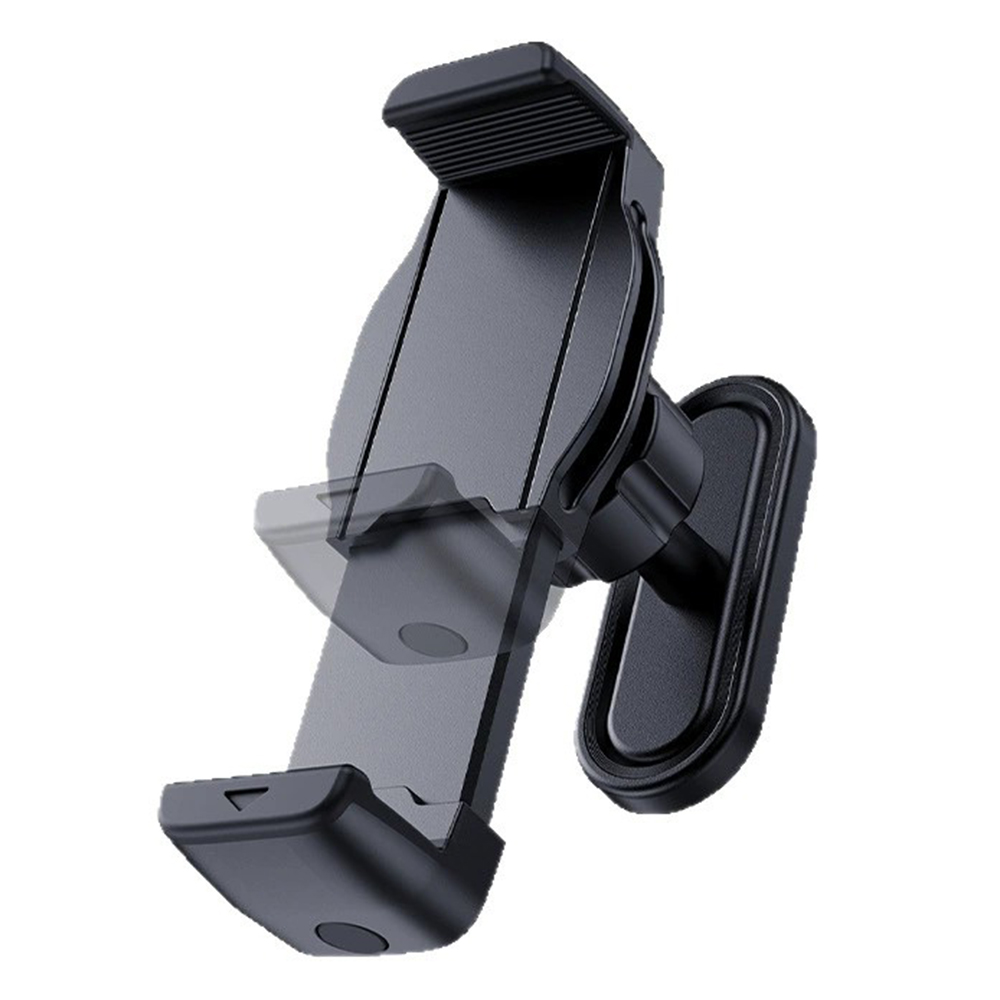 146C Universal Magnetic Phone Holder 360 Degree Rotating Cellphone Stand for Gym / Car / Refrigerator - Black