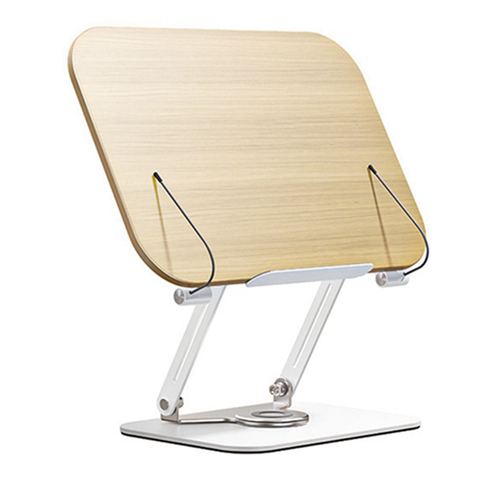 

Boneruy R17 Metall Buch Leseständer Faltbare Doppelstab Support Book Holder Für Bücher Laptop Tablet Lehrbuch, Universal