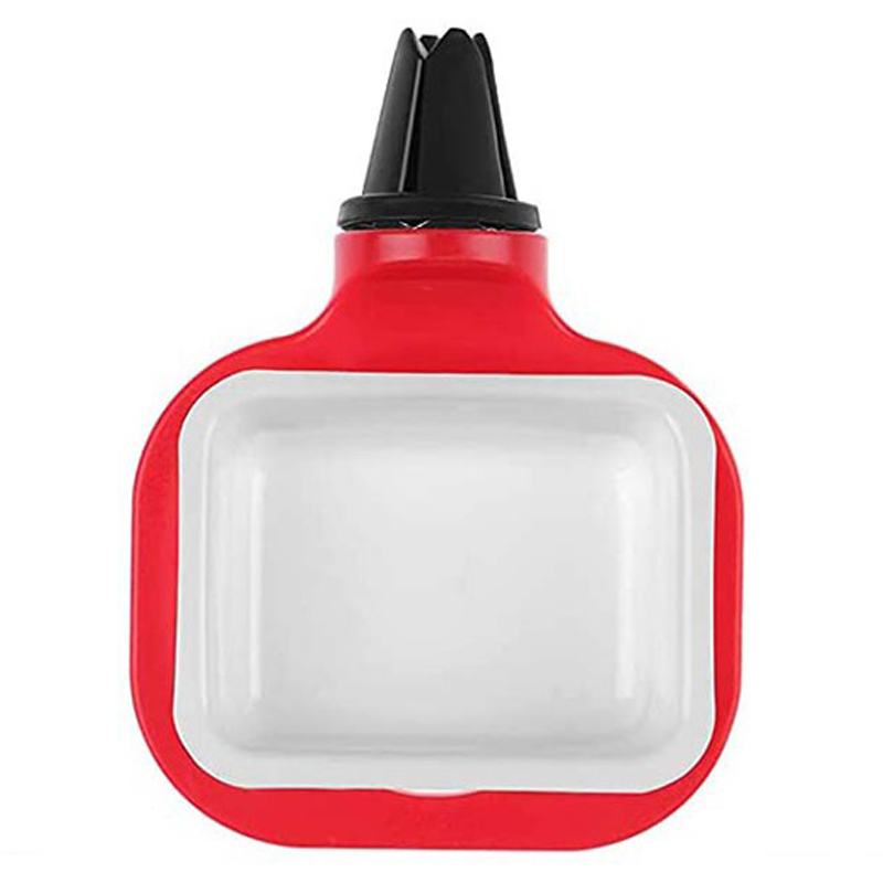 

Universalauto -saucenhalter Lufteinleitungsclip Minisauce Halter Abnehmbarer Dip -saucen -behälter - Rot