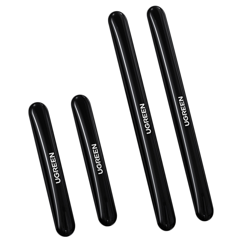 

UGREEN 80874 4PCS Car Door Edge Guard Protektor Anti-Collision Strip Car Rückspiegel Spiegel Stoßdämpfer Protektor - Schwarz