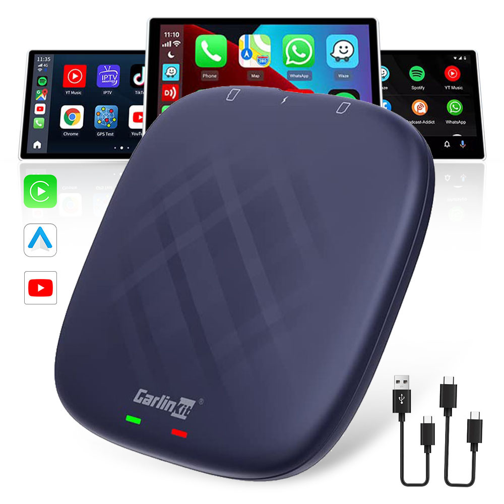

Carlinkit CPC200-T2C 4+64G CarPlay ai Box Android 12 Plus QCM6125 8-core-wireless-tv-box - Asien / Europa -version