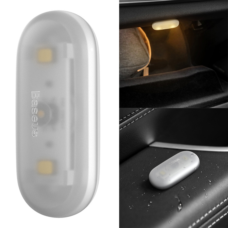 

BASEUS 2Pcs/Pack Capsule Car Interior Lights - White